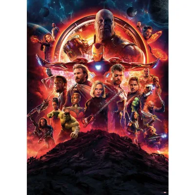 Komar Fototapete Marvel Mehrfarbig 184x254 cm