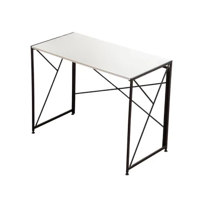 Komhtom Schreibtisch Weiß 50x75x99 cm
