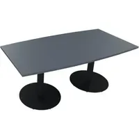 Konferenztisch communication 1.800 x 720 x 800/900 mm (B x H x T) anthrazit metallic