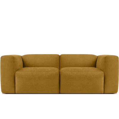 Konsimo® 2-Sitzer-Modulsofa Honig 210x73x96 cm