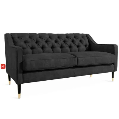 Konsimo® 2-Sitzer-Sofa Anthrazit 170x78x80 cm
