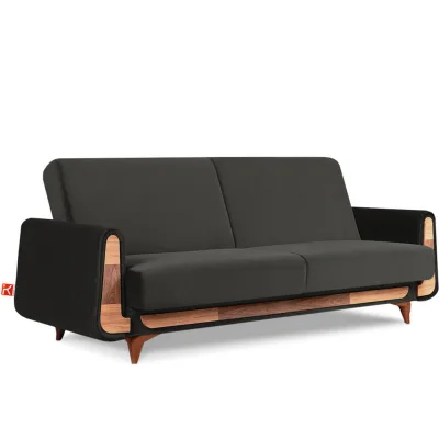 Konsimo® 3-Sitzer Anthrazit 230x98x98 cm