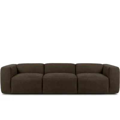 Konsimo® 3-Sitzer-Modulsofa Braun 290x73x96 cm