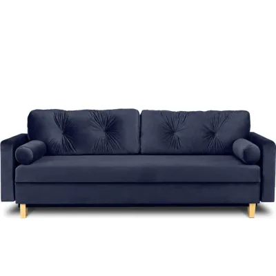 Konsimo® 3-Sitzer-Schlafsofa Blau, Grün 220x80x100 cm