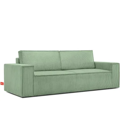 Konsimo® 3-Sitzer-Schlafsofa Mintgrün 244x89x101 cm