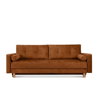 Konsimo® 3-Sitzer-Schlafsofa Rot 220x80x100 cm