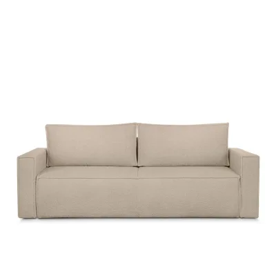 Konsimo® 3-Sitzer-Sofa Beige 228x89x101 cm