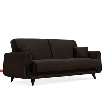 Konsimo® 3-Sitzer-Sofa Braun 230x98x98 cm