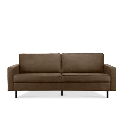Konsimo® 3-Sitzer-Sofa Dunkelbraun 209x87x98 cm