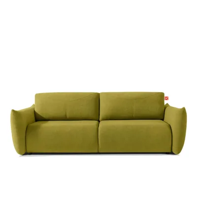Konsimo® 3-Sitzer-Sofa Olivgrün 242x87x111 cm