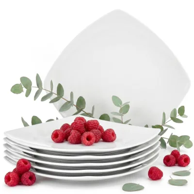 Konsimo® Dessertteller Weiß