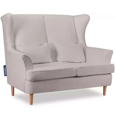 Konsimo® Doppelsessel Beige 136x106x96 cm