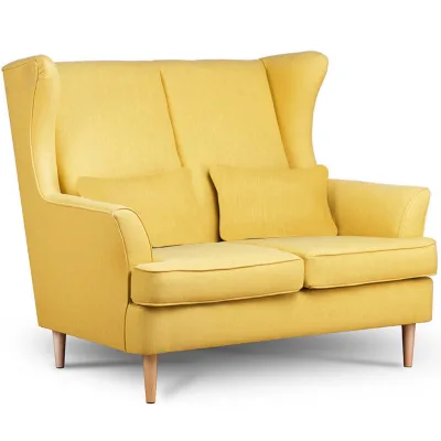 Konsimo® Doppelsessel Gelb 136x106x96 cm