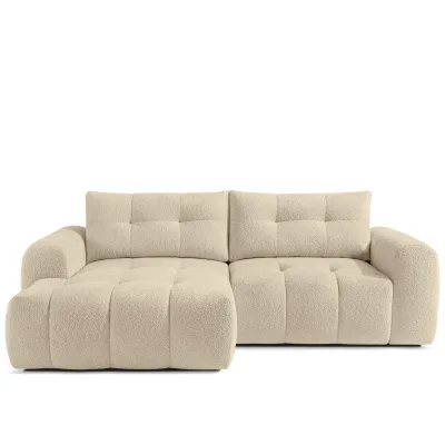 Konsimo® Ecksofa Beige 256x104 cm