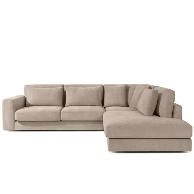 Konsimo® Ecksofa Beige 297x248 cm
