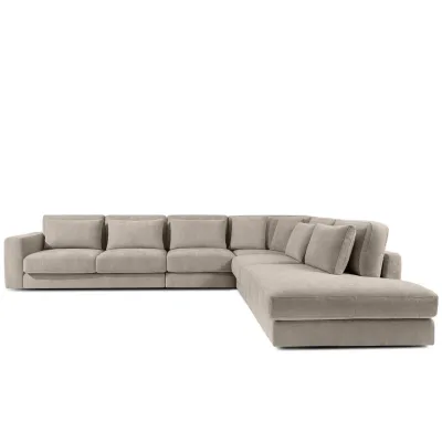 Konsimo® Ecksofa Beige 377x328 cm