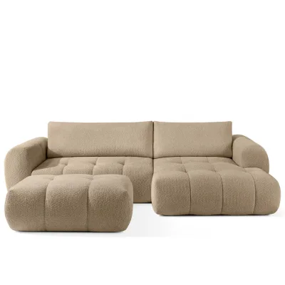 Konsimo® Ecksofa Beige 96x50 cm
