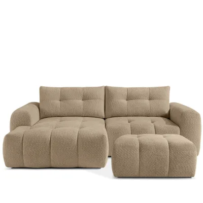 Konsimo® Ecksofa Beige 96x50 cm