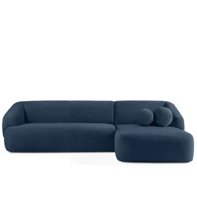 Konsimo® Ecksofa Dunkelblau 300x160 cm