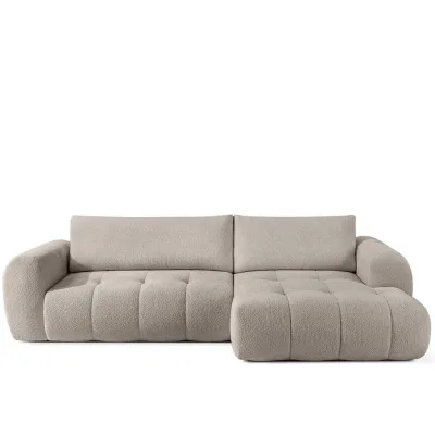 Konsimo® Ecksofa Grau 295x112 cm
