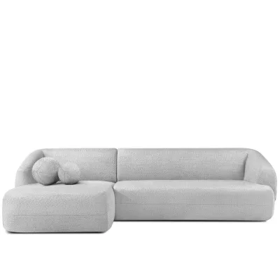 Konsimo® Ecksofa Grau 300x160 cm