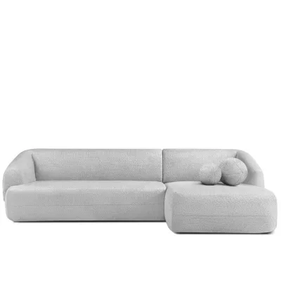 Konsimo® Ecksofa Grau 300x160 cm
