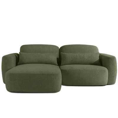 Konsimo® Ecksofa Olivgrün 245x165 cm