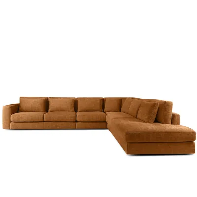 Konsimo® Ecksofa Rot 377x328 cm