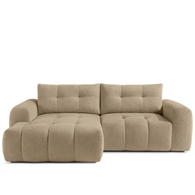 Konsimo® Ecksofa Sand 256x104 cm