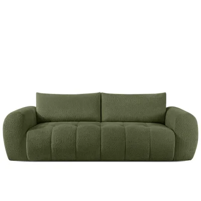 Konsimo® Einzelsofa Olivgrün 256x84x112 cm