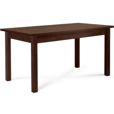 Konsimo® Esstisch Walnuss 160x78x90 cm