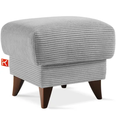 Konsimo® Fußstütze Hellgrau 53x49x53 cm