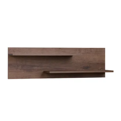 Konsimo® Hängeregal Dunkelbraun 100x31x22 cm