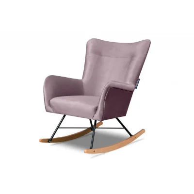 Konsimo® Schaukelsessel Pink 75x94x112 cm