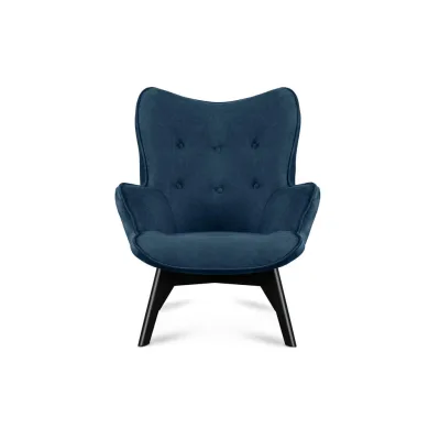 Konsimo® Sessel Dunkelblau 78x94x88 cm