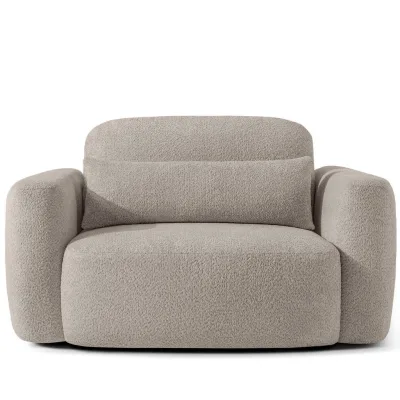 Konsimo® Sessel Grau 145x85x115 cm