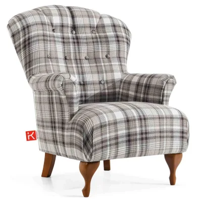 Konsimo® Sessel Grau 76x101x83 cm