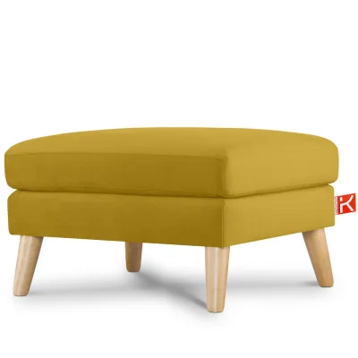 Konsimo® Sitzhocker Gelb 65x46x80 cm