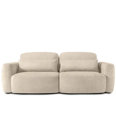 Konsimo® Sofa Creme 245x85x115 cm