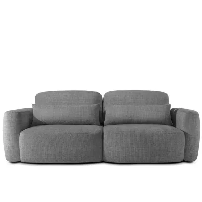 Konsimo® Sofa Dunkelgrau 245x85x115 cm