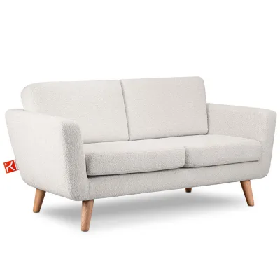 Konsimo® Sofa Weiß 153x80x84 cm