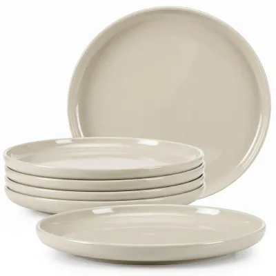 Konsimo® Teller-Set Beige 20x2x20 cm