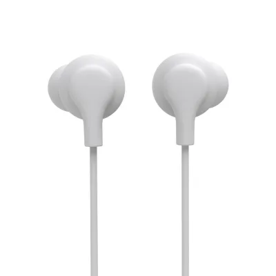 "Kopfhörer ""Curly"", In-Ear, Mikrofon, Kabelknickschutz, USB-C, Weiß (00221795)"
