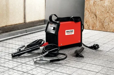 KRAFT WERKZEUGE Tragbares Inverter- Schweißgerät inkl. Zubehör WWS-TIS-12A