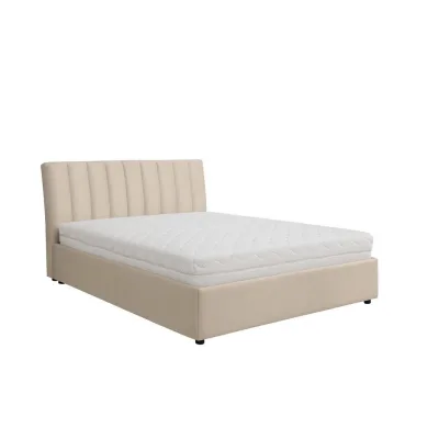 KS Home Concept Polsterbett Beige 140x200 cm