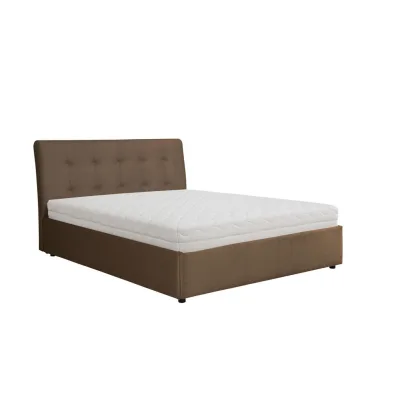 KS Home Concept Polsterbett Braun 160x200 cm