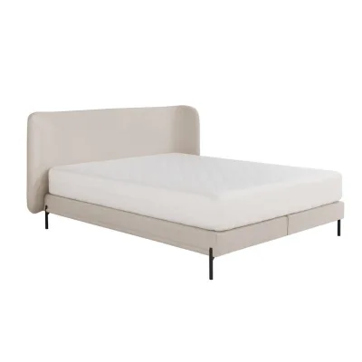 KS Home Concept Polsterbett Creme 160x200 cm