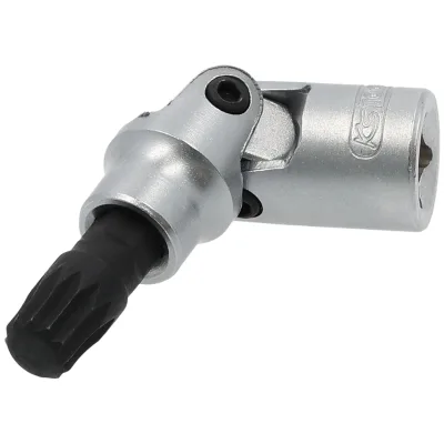 KS Tools 1/4 Bit-Stecknuss XZN mit Gelenk, M8