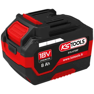 KS Tools 18-V-Lithium-Ionen-Akku mit 8 Ah für Elektrowerkzeuge