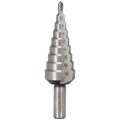 KS Tools 3er-Set HSS-Stufenbohrer für Bleche